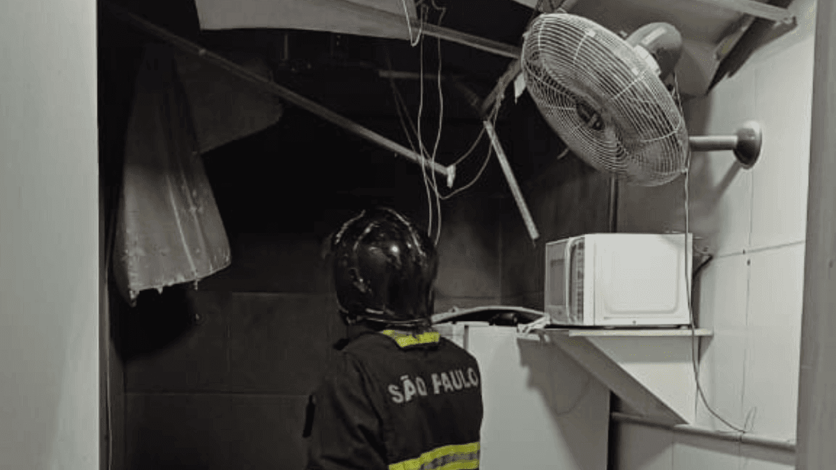 Vazamento de gás causa explosão e deixa um ferido em Guaratinguetá