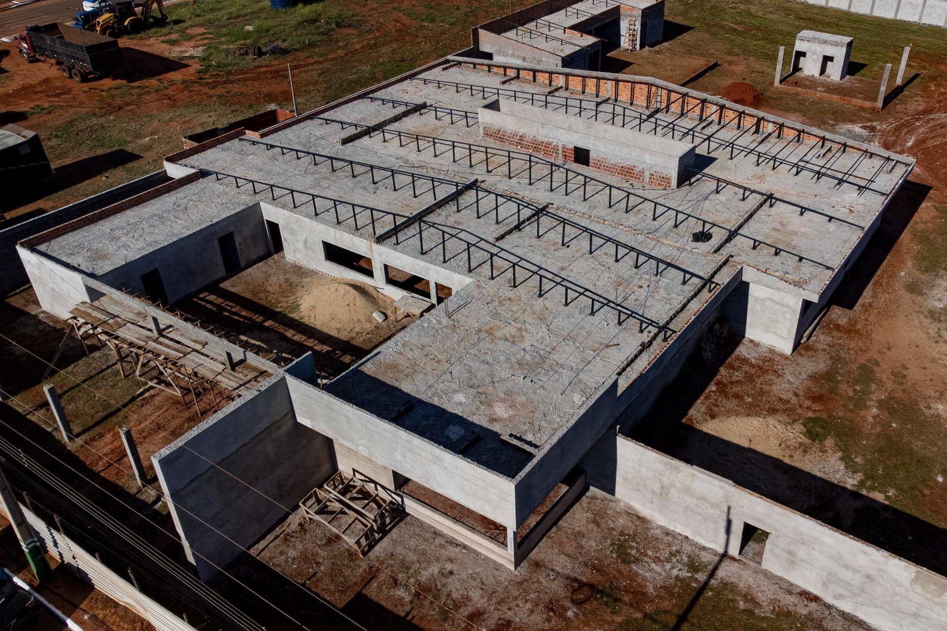 Base da Polícia de Fronteira em Querência do Norte alcança 75% de conclusão