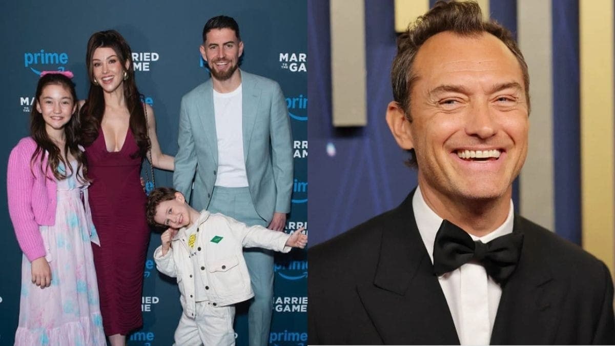 Jude Law é pai de Ada, filha de consideração de Jorginho