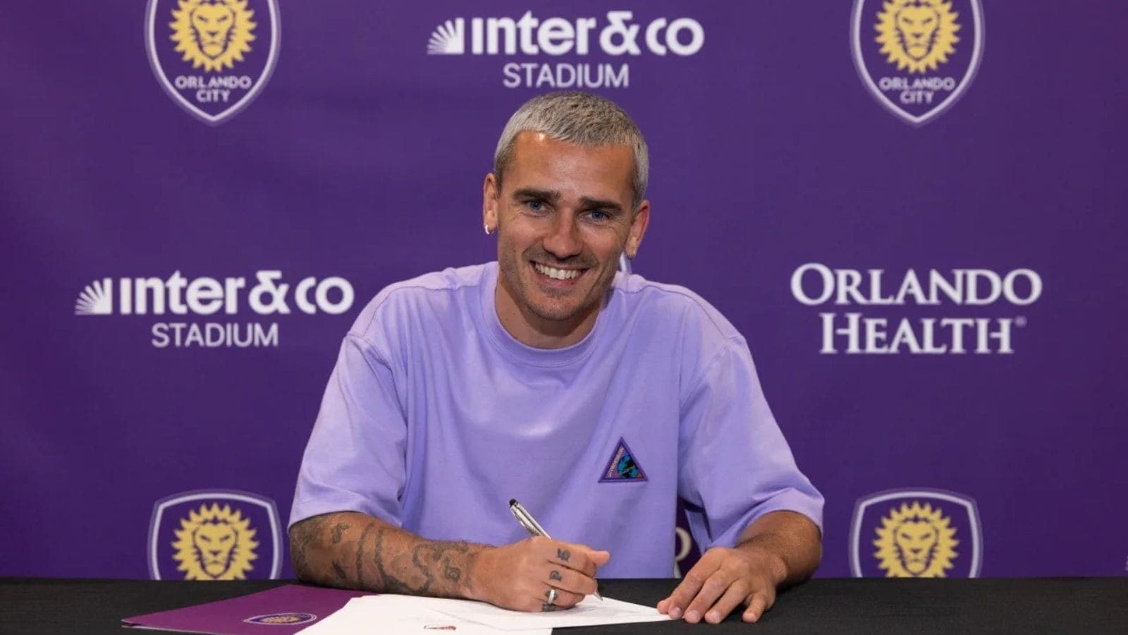 Antoine Griezmann é o novo reforço do Orlando City
