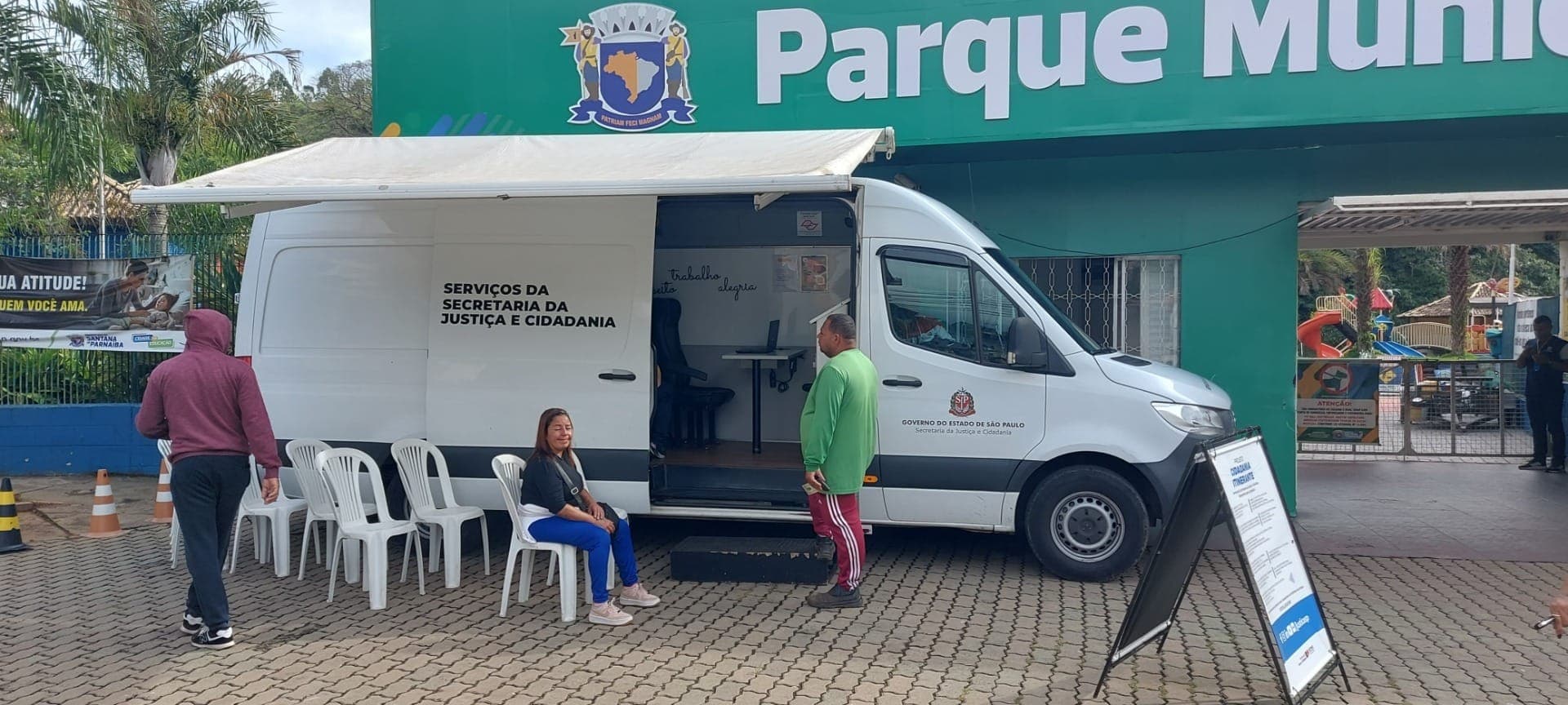 Cidadania Itinerante oferece serviços gratuitos em Queluz e Cruzeiro