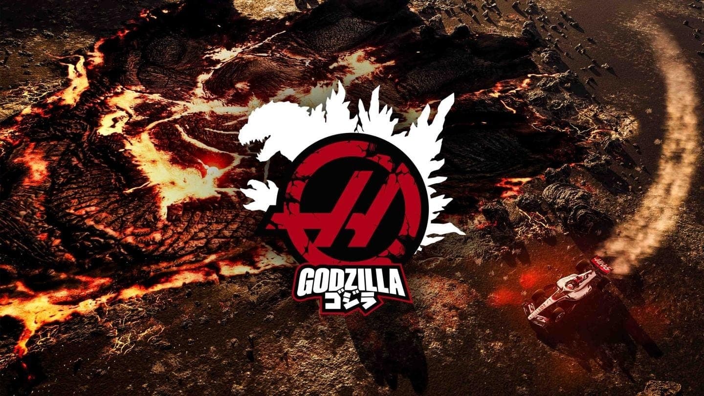 Haas revela pintura inspirada no Godzilla para GP do Japão