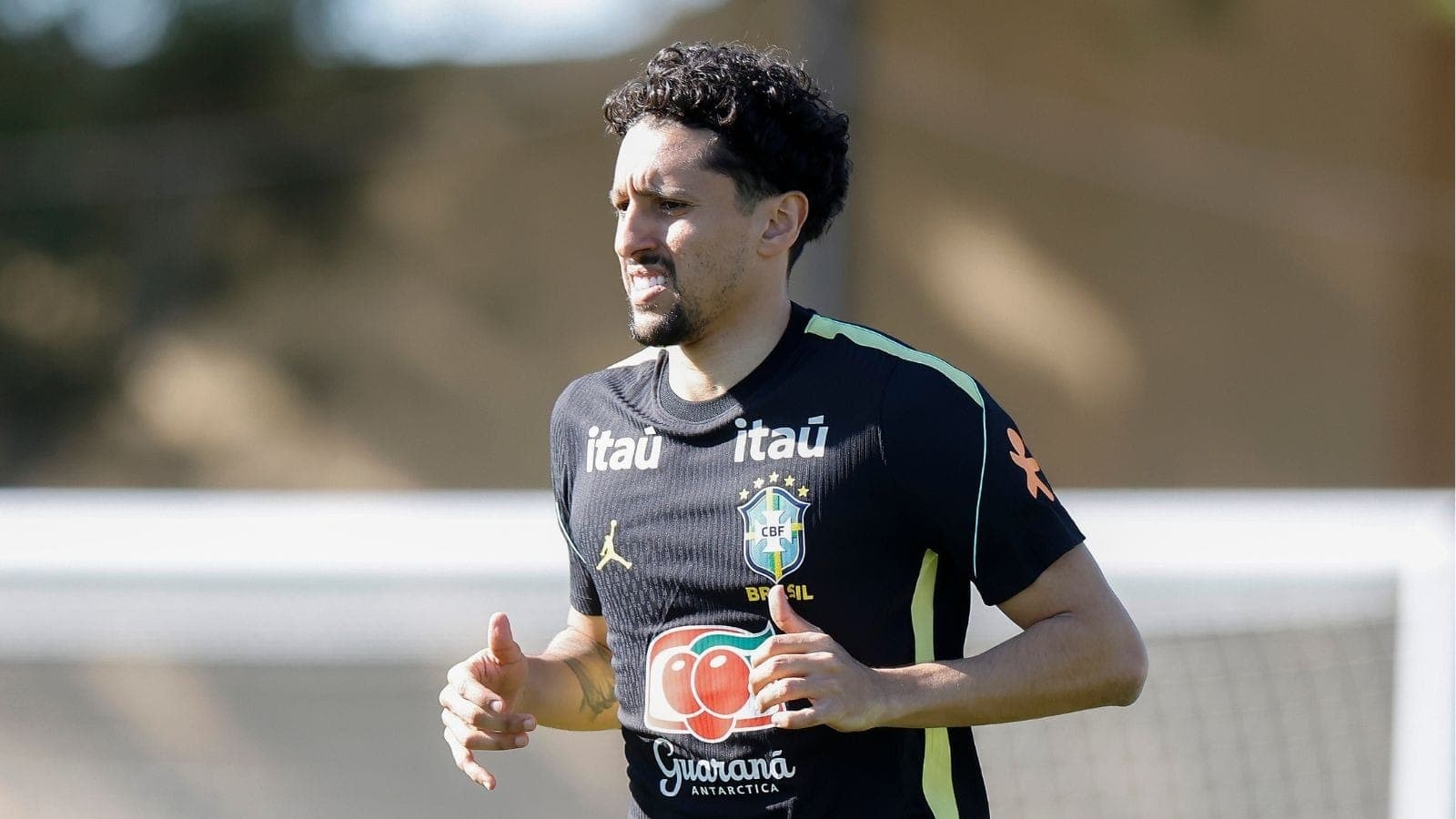 Marquinhos ficou de fora do treino desta terça-feira