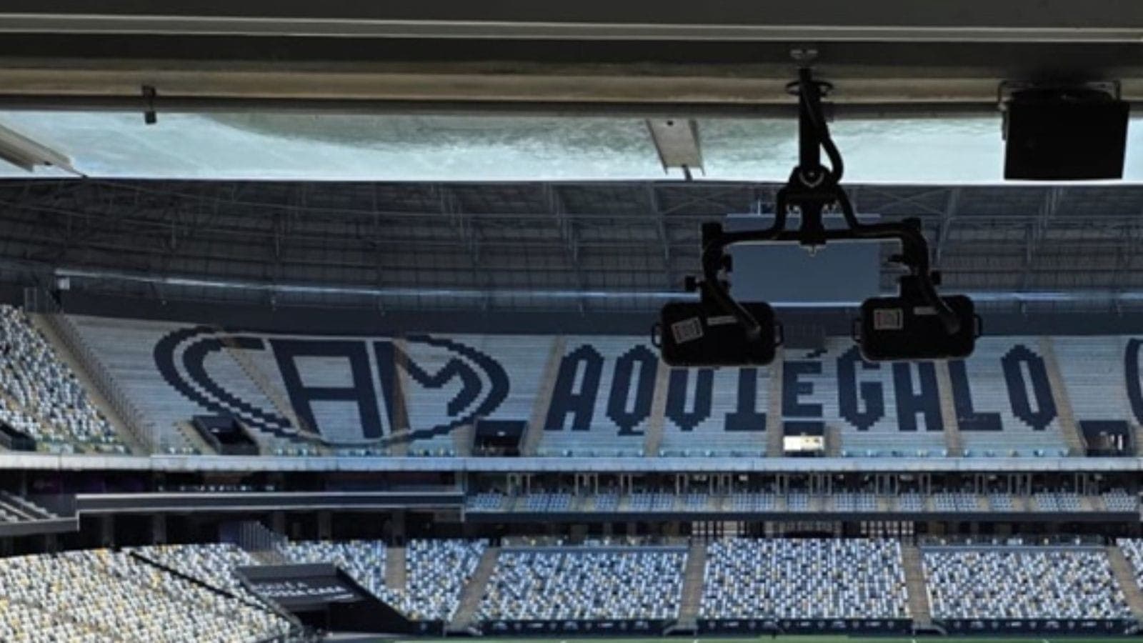 Aparelhos para impedimento automático foram instalados na Arena MRV
