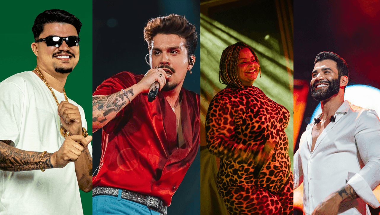 Luan Santana, Gustavo Lima, MC Carol, Japa NK agitam RMC