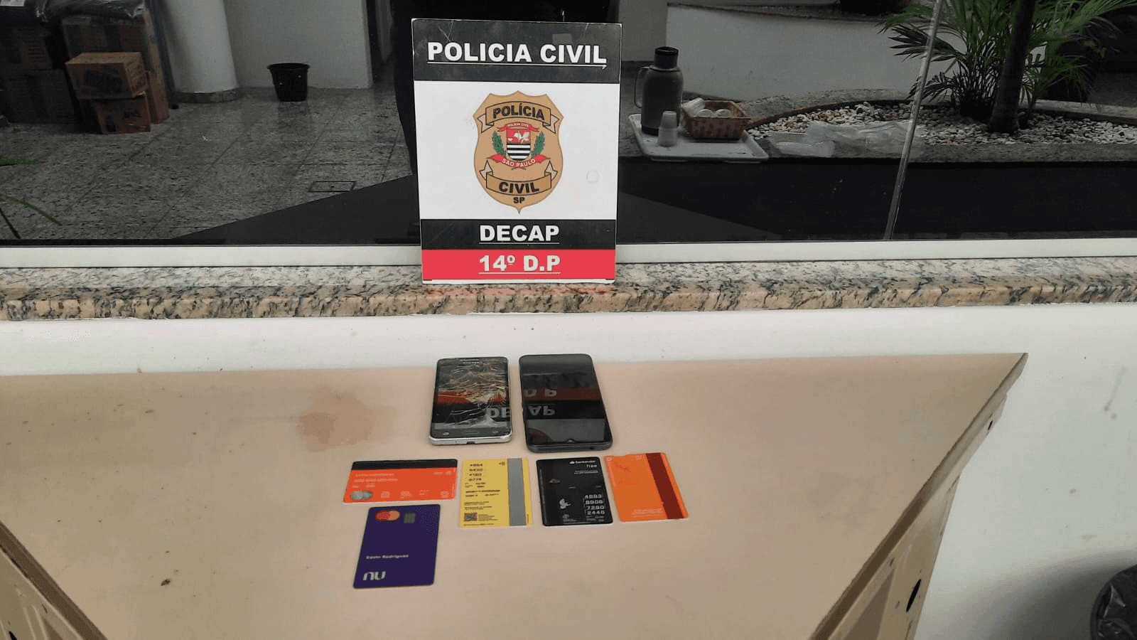 A investigação é contra grupo envolvido no “golpe do falso agente”