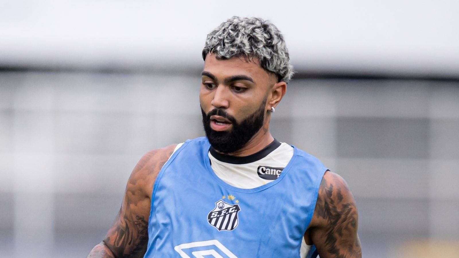 Gabigol será desfalque para o Santos contra o Remo