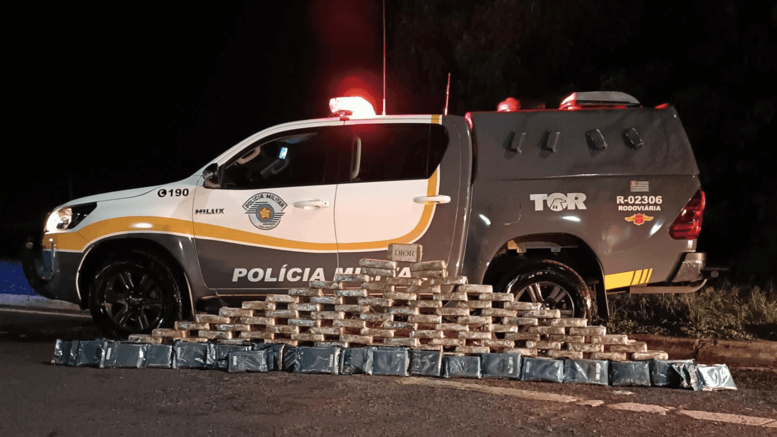A abordagem aconteceu na SP-270 na região de Palmital