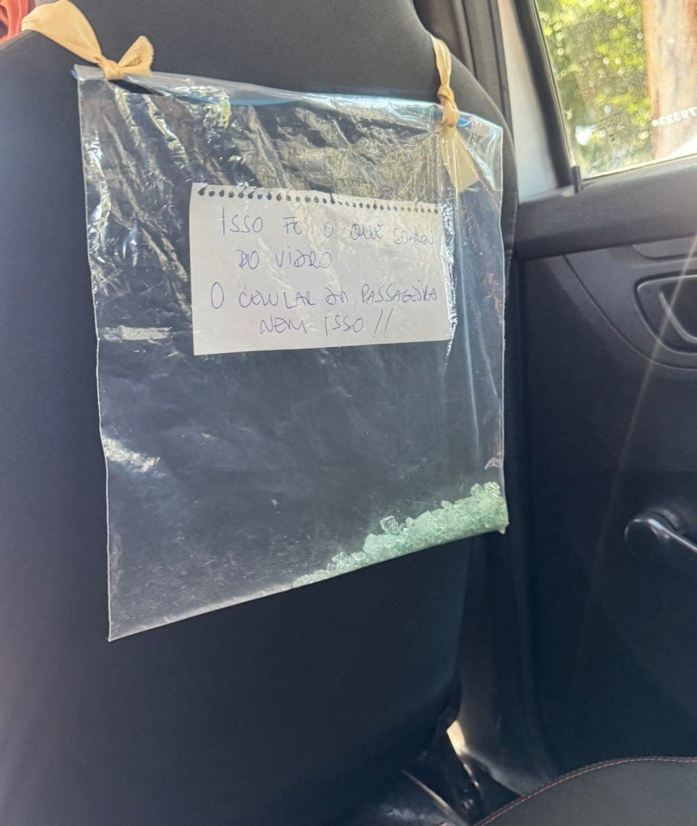 Aumento de roubos em SP leva motorista a usar cacos como alerta