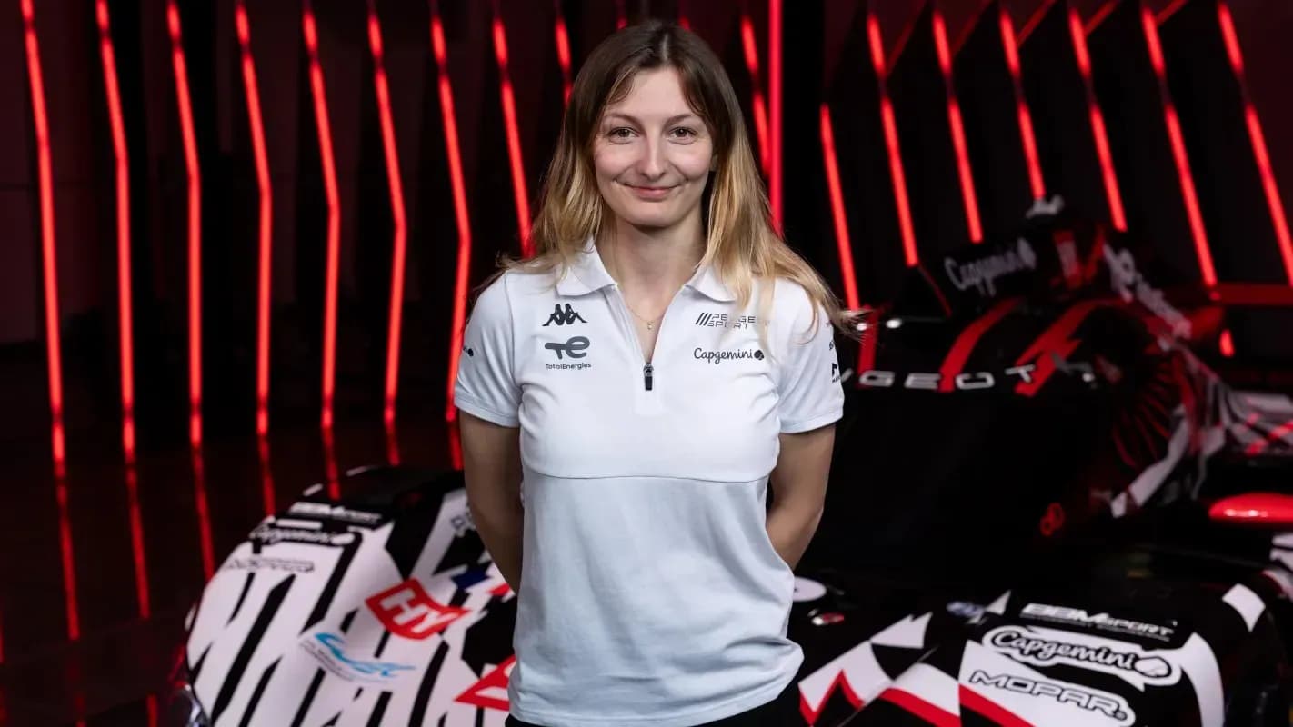 Doriane Pin é anunciada como pilota de desenvolvimento da Peugeot no WEC