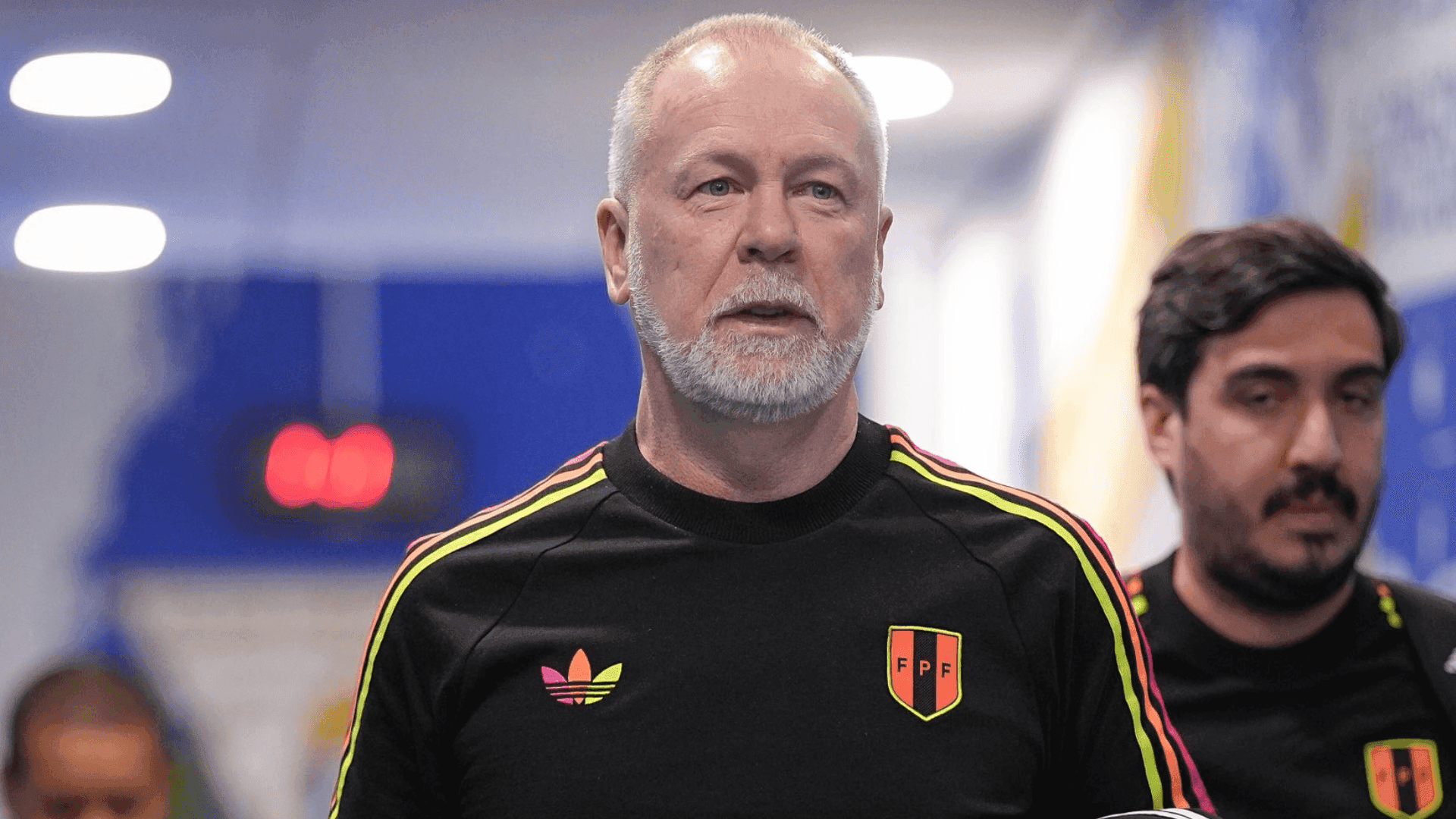 Mano Menezes, técnico do Peru, em amistoso contra Honduras