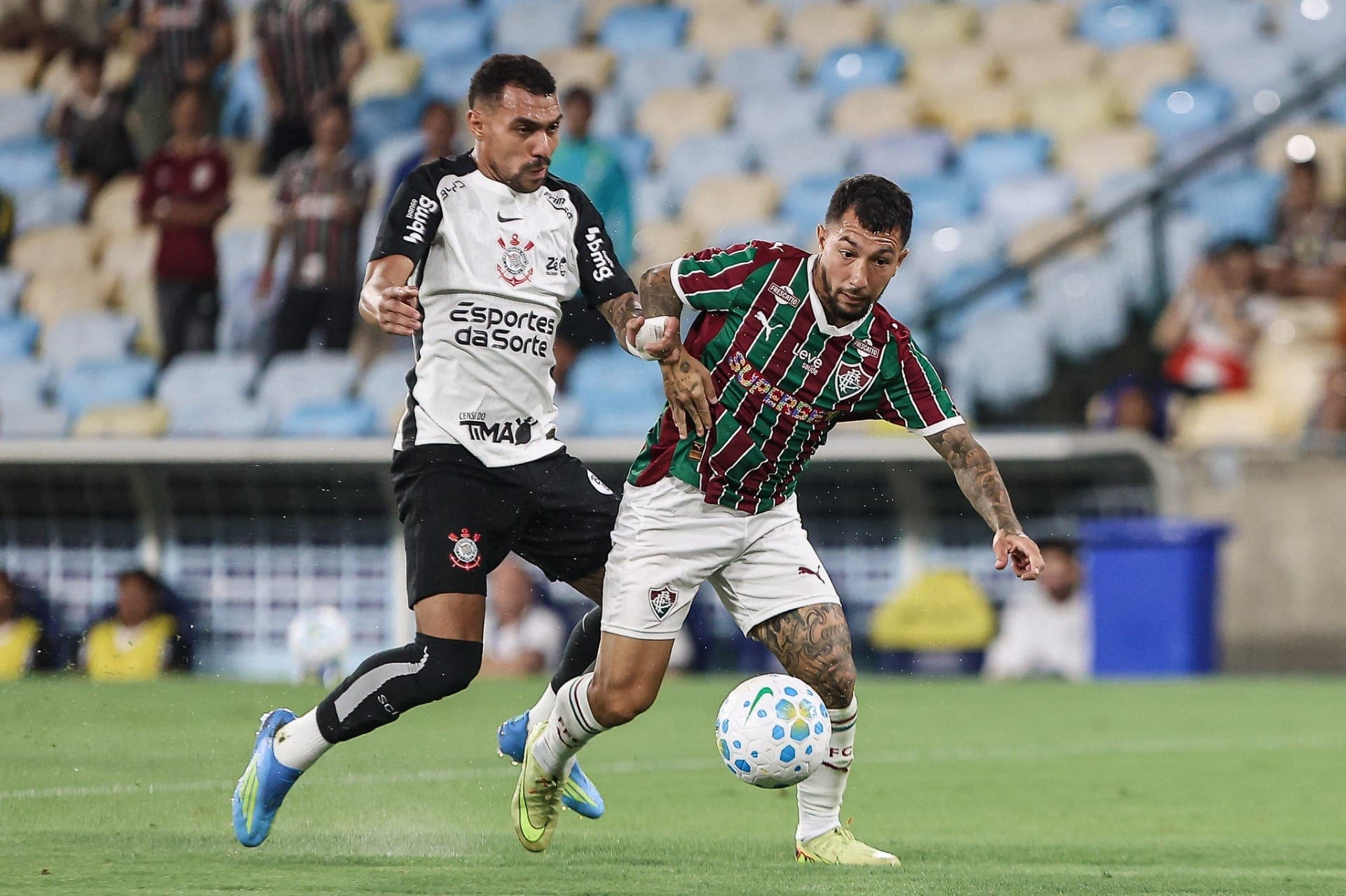 Fluminense venceu o Corinthians pelo Brasileirão