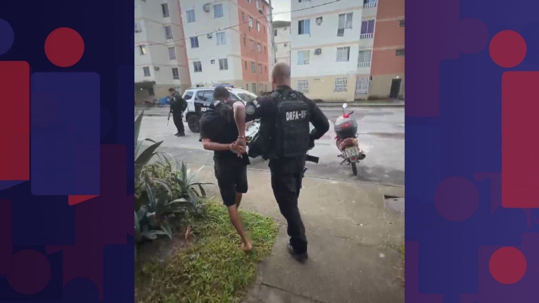 Igor Ferreira de Souza, conhecido como Birico, foi preso