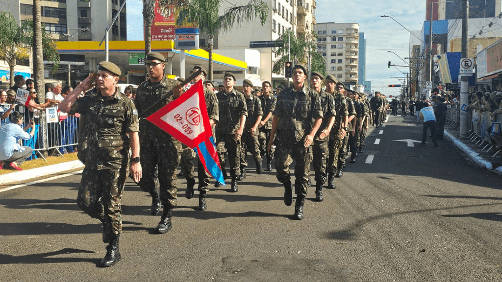 O desfile cívico será uma das principais atrações