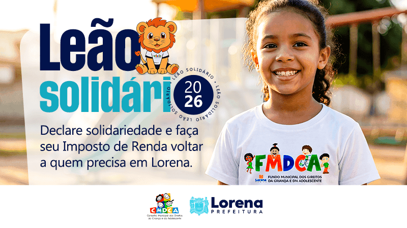 Lorena lança campanha Leão Solidário 2026 para doações via IR