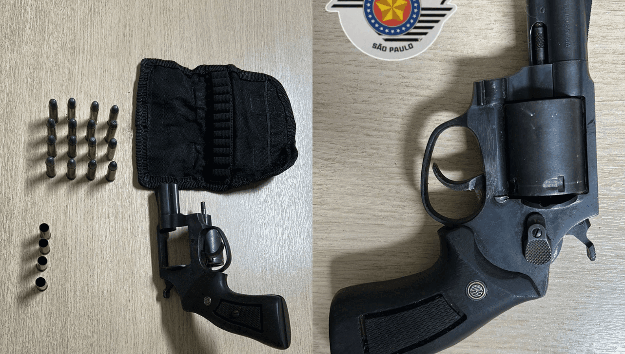 Homem é preso após disparos de arma de fogo em rua de Rio das Pedras