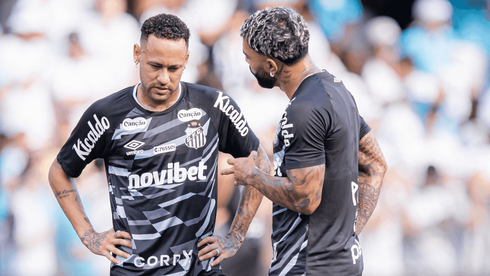 Neymar e Gabigol estão fora da estreia do Santos na Sul-Americana