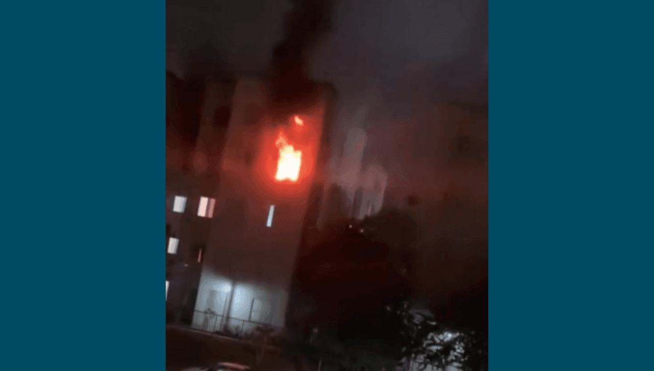 O incêndio foi controlado porém deixou uma vítima fatal