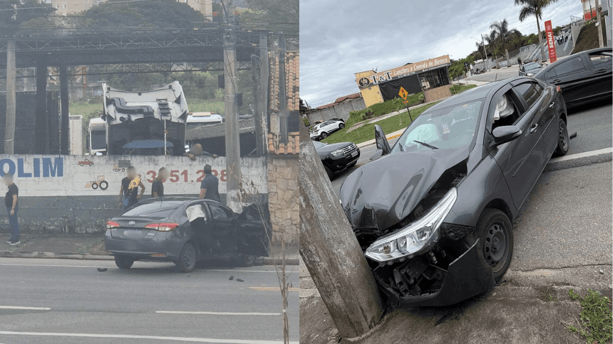 Acidente na Rod. General Euryale de Jesus Zerbine em Jacareí