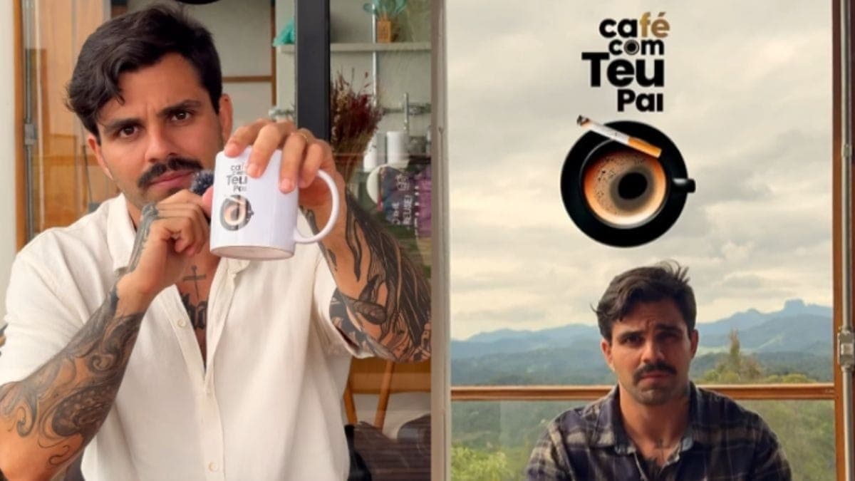 Breno Faria é dono da página 'Café com Teu pai'