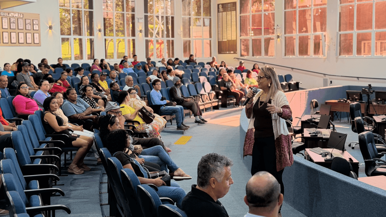 A iniciativa foi realizada com o propósito de promover informação