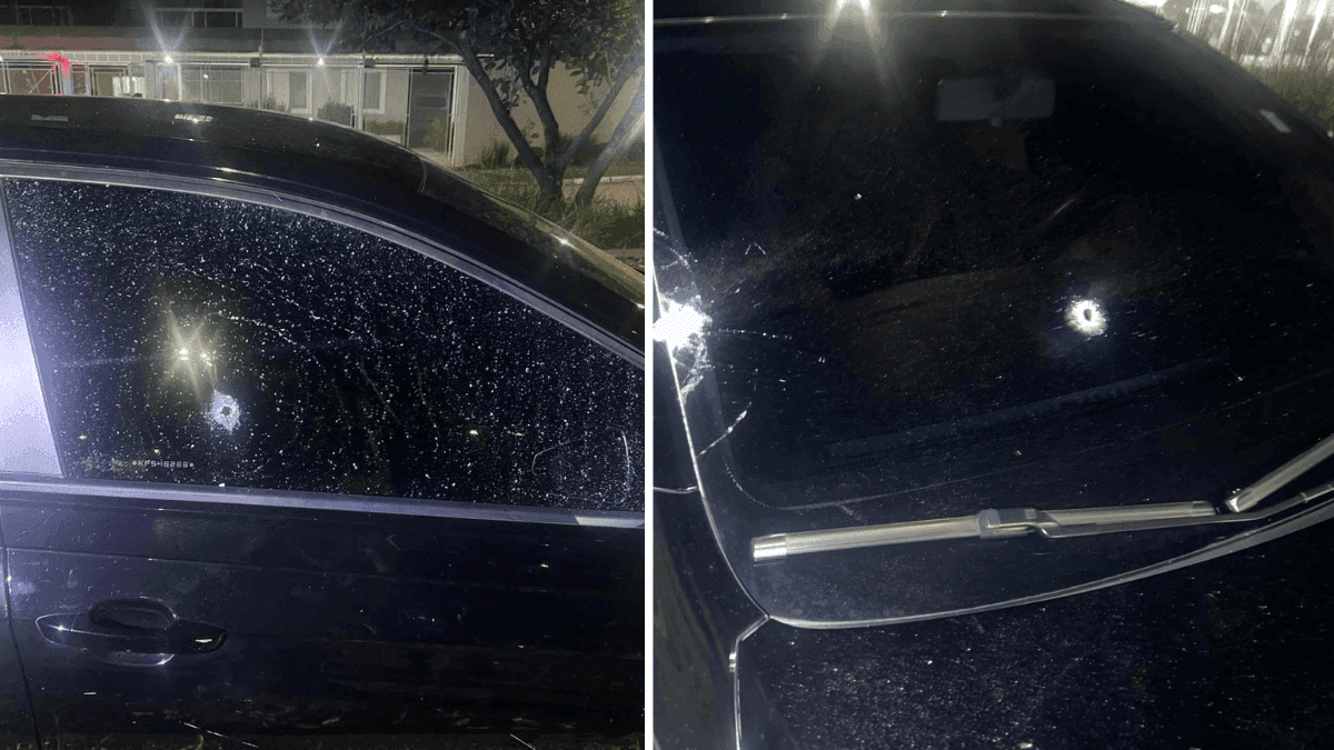 Ao menos 10 tiros: ataque deixa carro alvejado em Taubaté