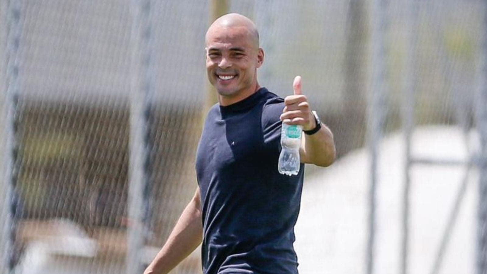 Ex-goleiro Julio Cesar, novo gerente de futebol do Corinthians