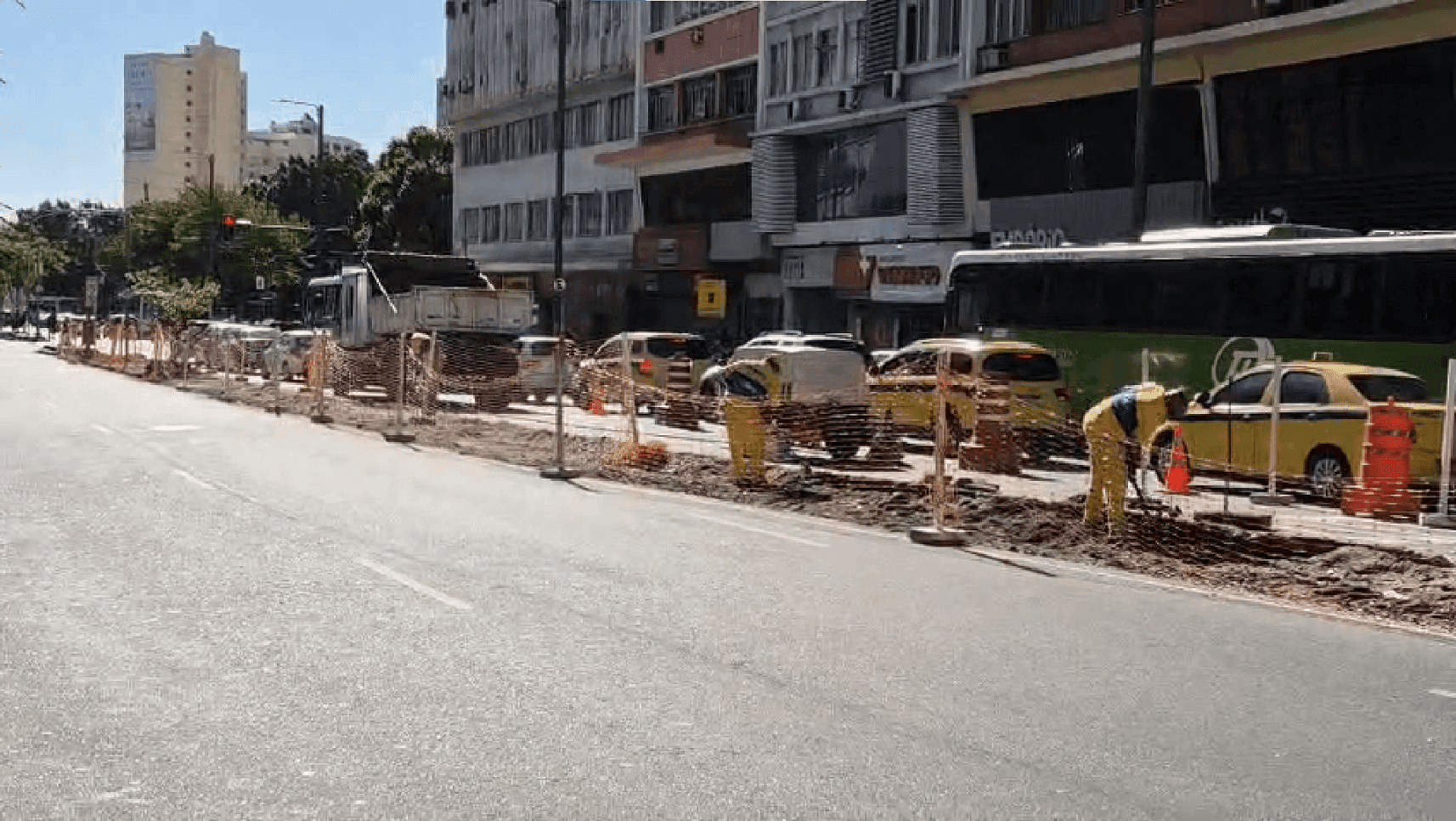 Nova ciclovia da Rua Conde de Bonfim, na Tijuca, Zona Norte do Rio