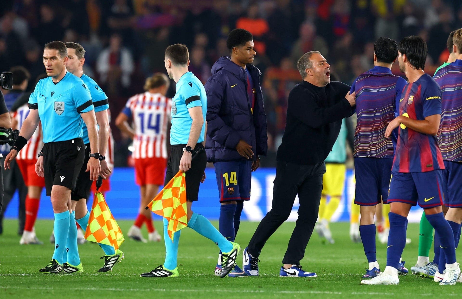 Uefa respaldou a atuação de Istvan Kovacs na partida Barcelona x Atlético de Madrid