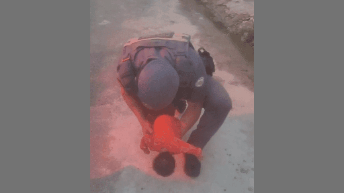 Policial salva a vida de bebê de dois meses em Caraguatatuba