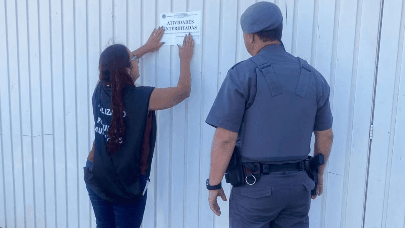 Pelo menos 15 pessoas foram abordadas na operação