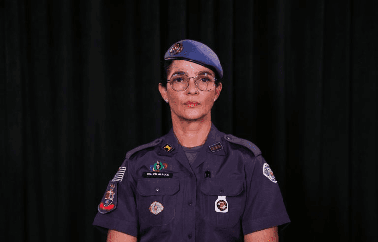 Coronel Glauce será a primeira mulher a comandar a PM de SP