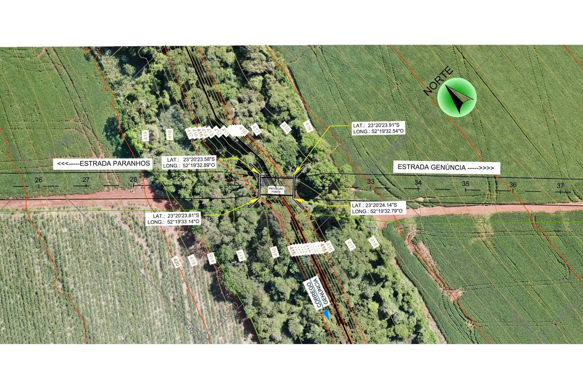 Floraí e Estado vão construir nova ponte para ligar estradas municipais na área rural
