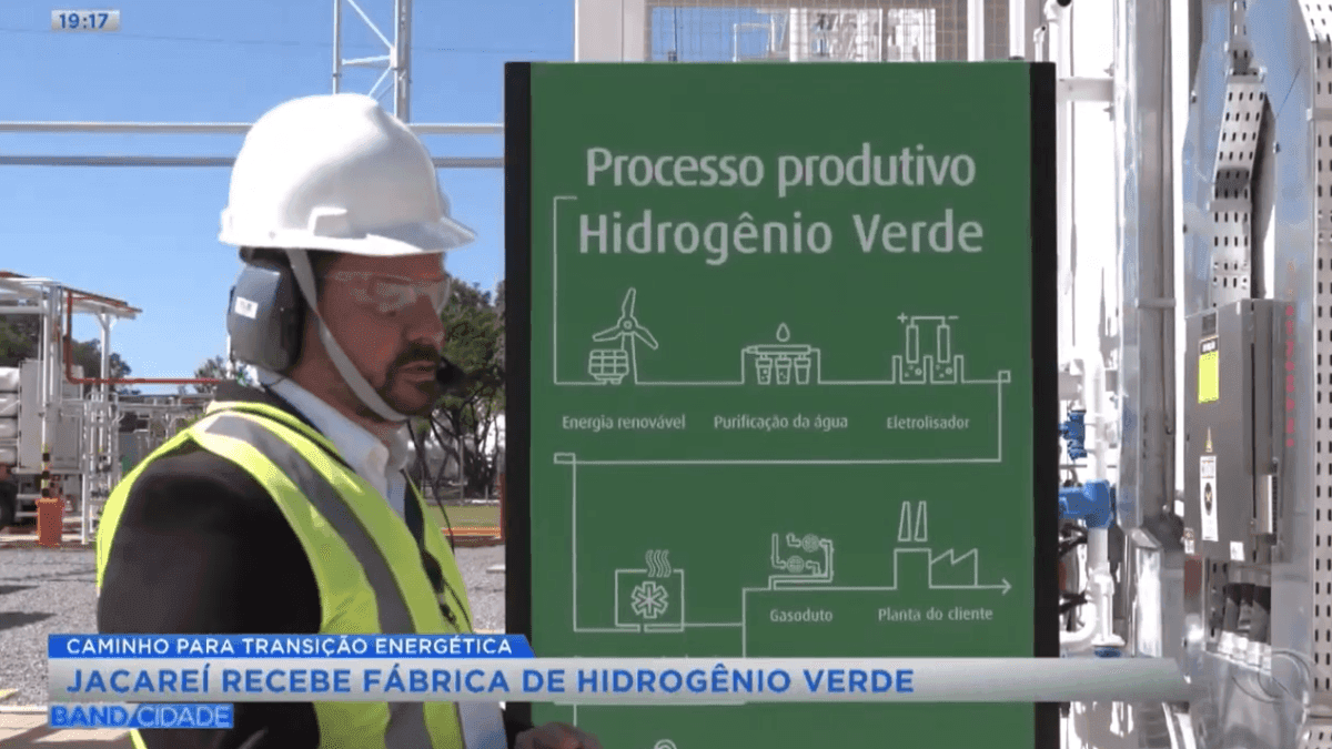 Jacareí inaugura a maior fábrica de hidrogênio verde do Hemisfério Sul