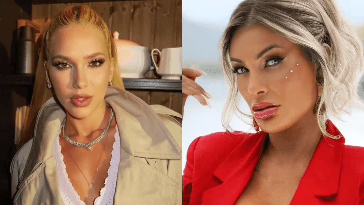 Andressa Urach diz que Virgínia é sua "versão conservadora"