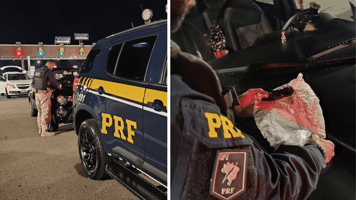 Casal é preso transportando drogas na Dutra, em Jacareí