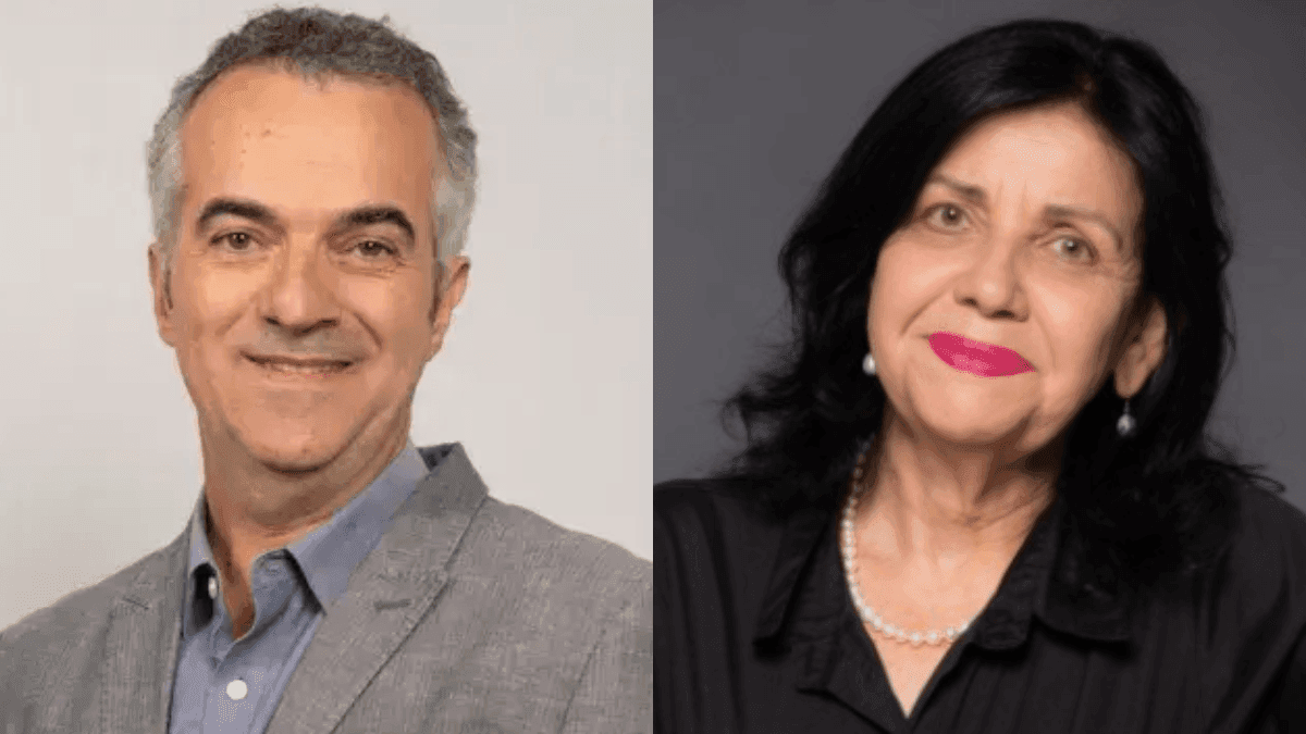 Luciano Moreira e Mariangela Hungria