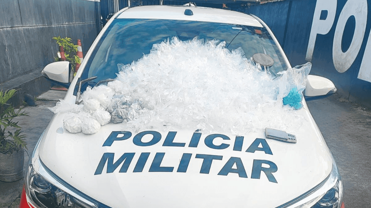 Mais de 3 mil porções de cocaína e maconha são apreendidas em Ubatuba