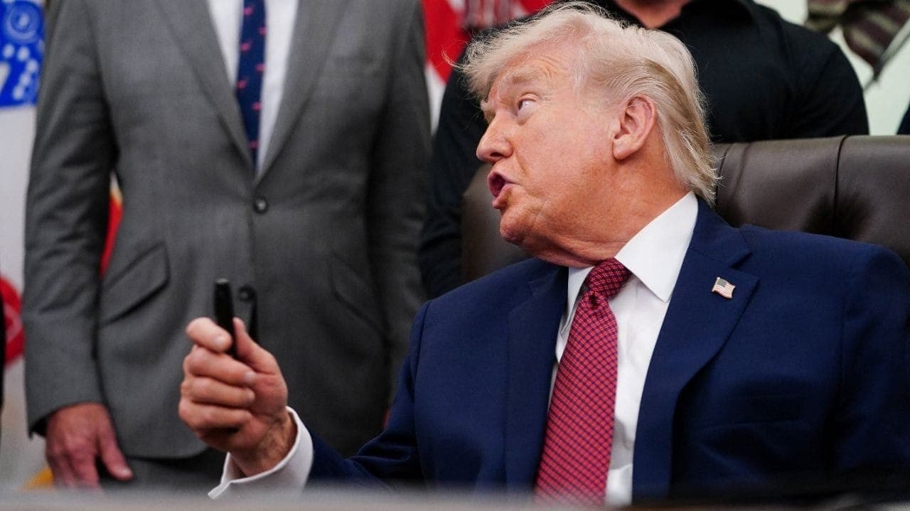 Donald Trump na Casa Branca