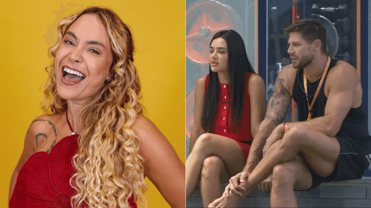 Jonas fica constrangido com pergunta de Sarah Andrade
