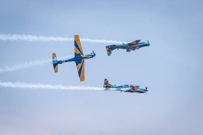 Esquadrilha da Fumaça é vinculada à Força Aérea Brasileira