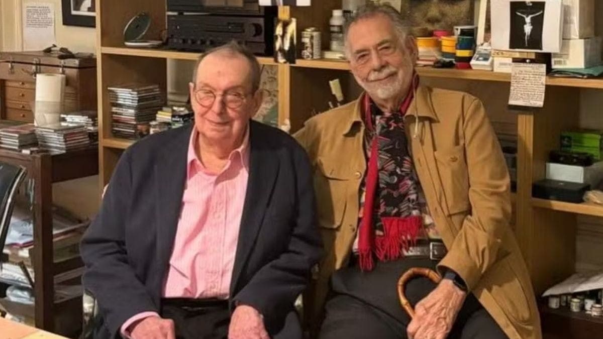 Dean Tavoularis e diretor Francis Ford Coppola