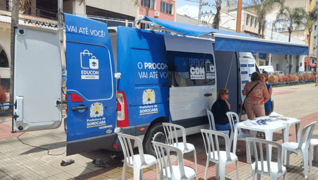 Procon Móvel atende no Centro e na Zona Norte de Sorocaba