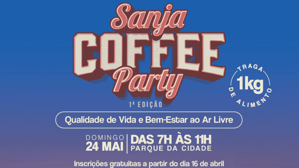 São José dos Campos abre inscrições para 1ª Sanja Coffee Party