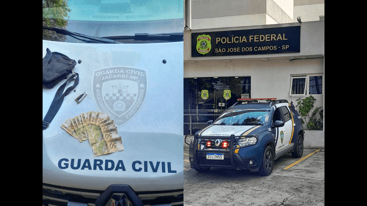 Homem é preso com R$ 600 em notas falsas no Parque Cassununga em Jacareí