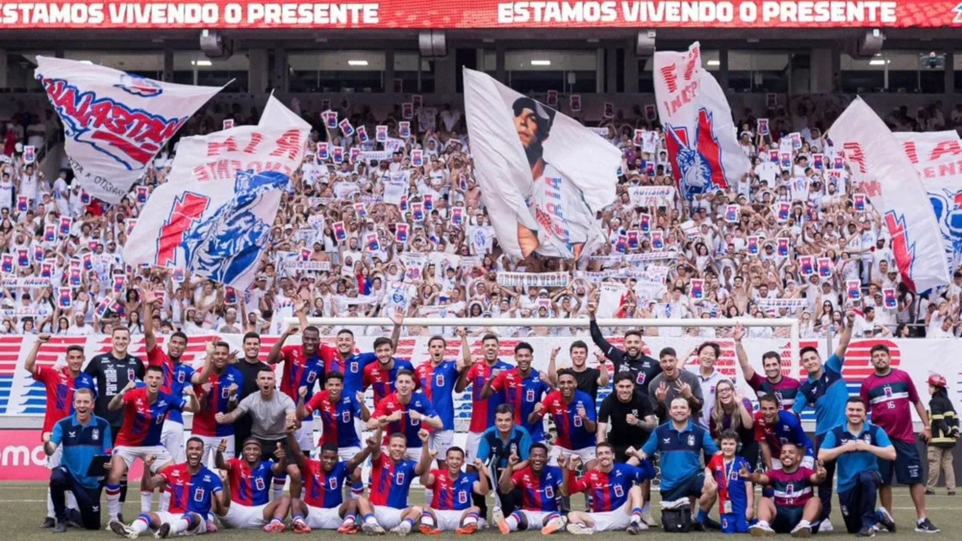 Paraná Clube em jogo na Arena da Baixada