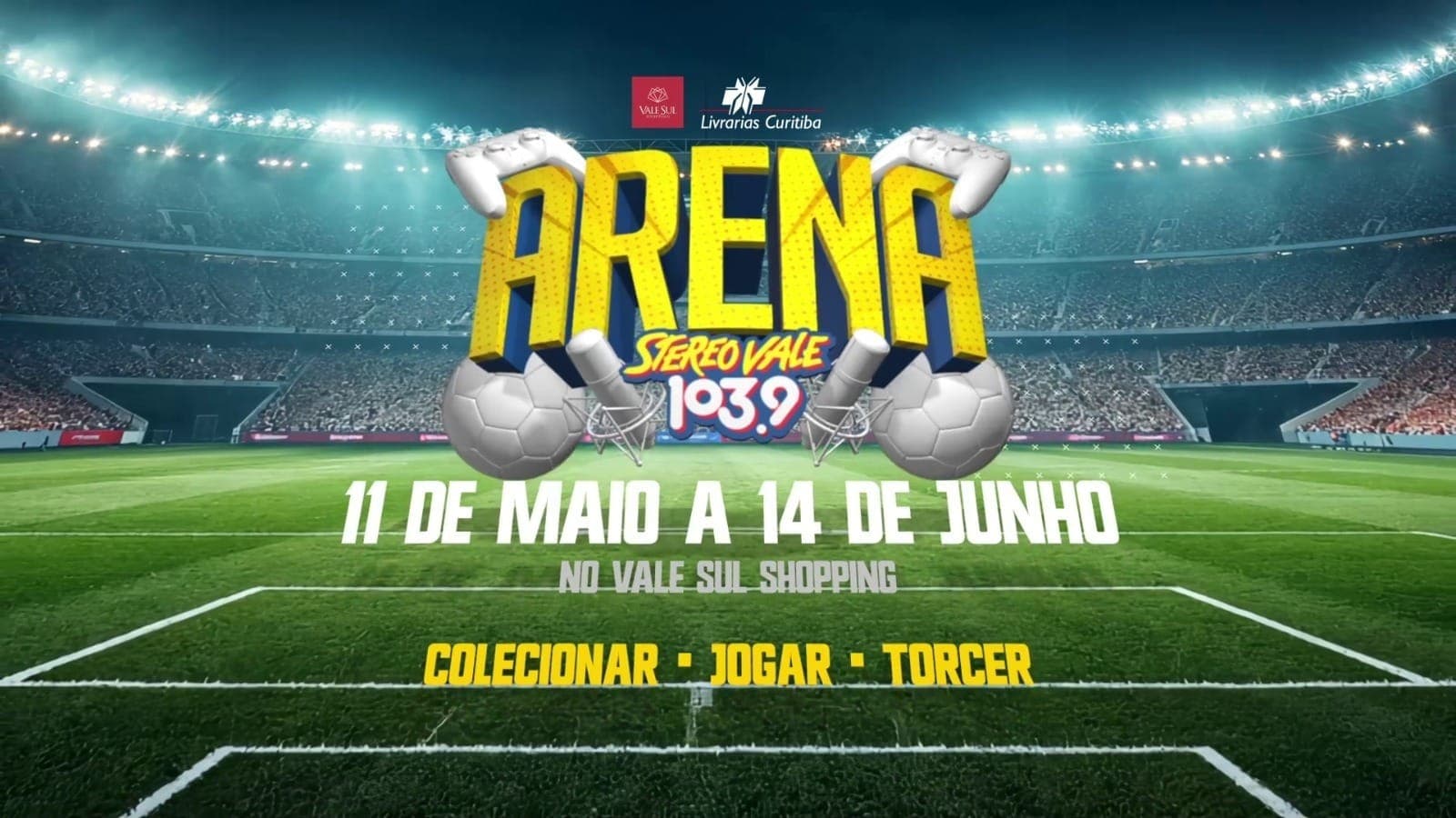 Arena Stereo Vale: Troque suas figurinhas no Vale Sul Shopping