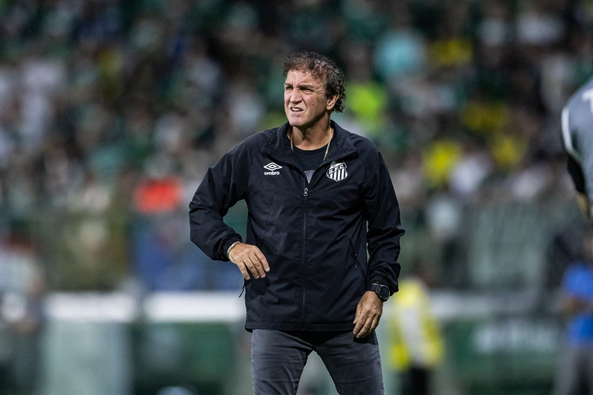 Cuca, téncico do Santos, após empate com o Palmeiras
