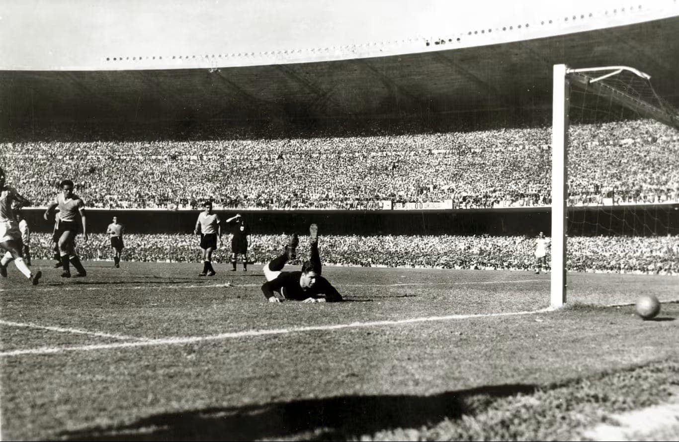 O jogo com o maior público na história da Copa do Mundo