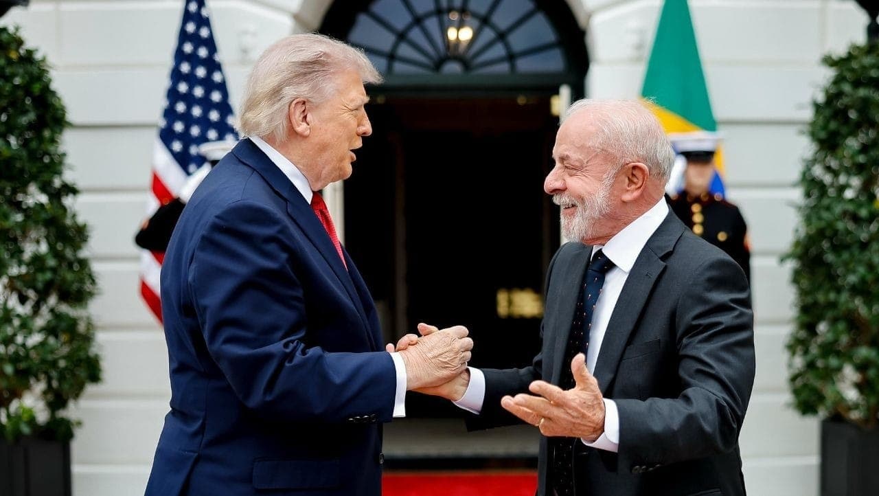Trump e Lula na Casa Branca